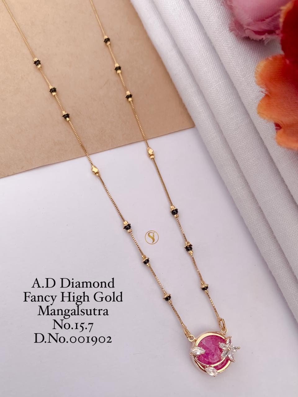 AD fancy Mangalsutr